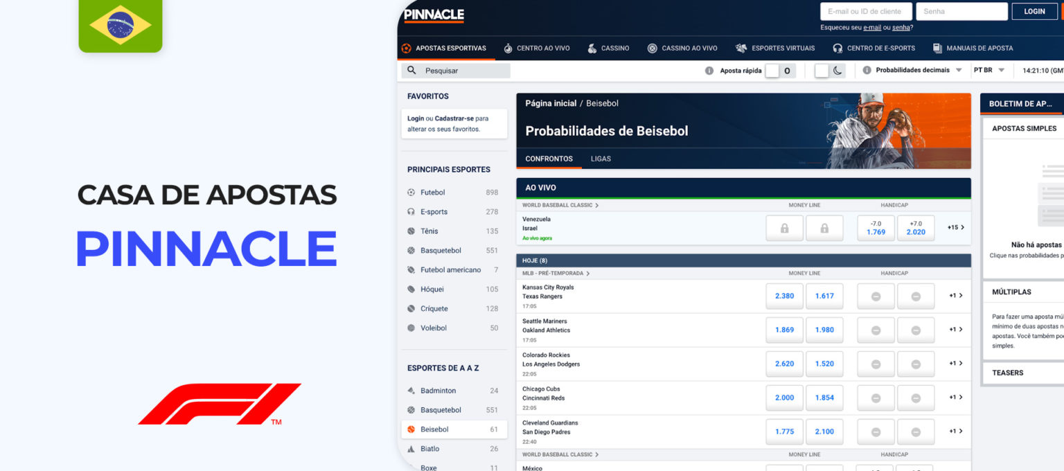 Pinnacle é confiavel? Bônus de R$ 500 nas Melhores Odds