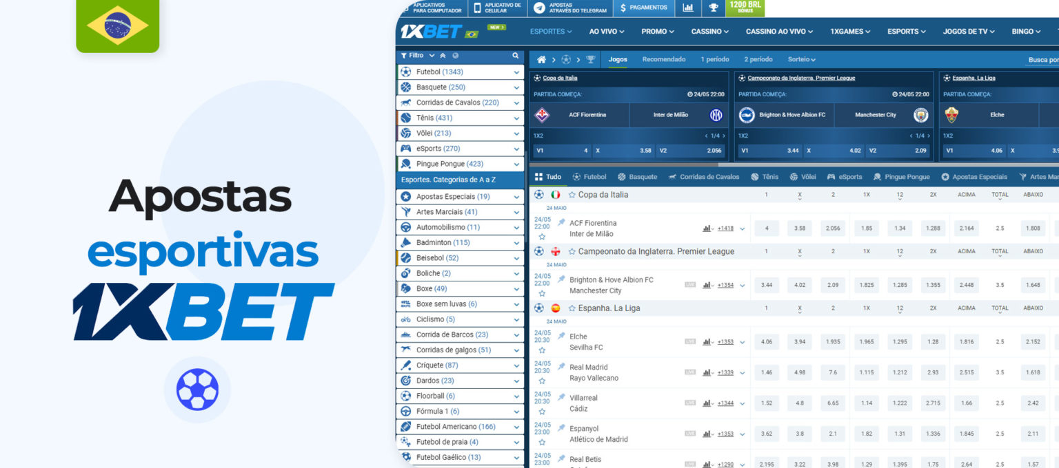 Veja se a 1xBet é legal para fazer apostas esportivas