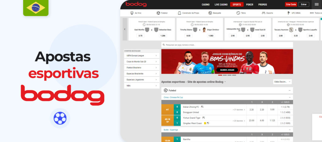 A casa de apostas Bodog oferece uma extensa e verdadeiramente completa lista de opções em Bodog apostas esportivas