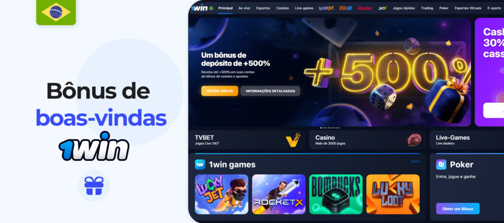 1Win: Jogue apenas em cassinos online confiáveis no Brasil - Guia