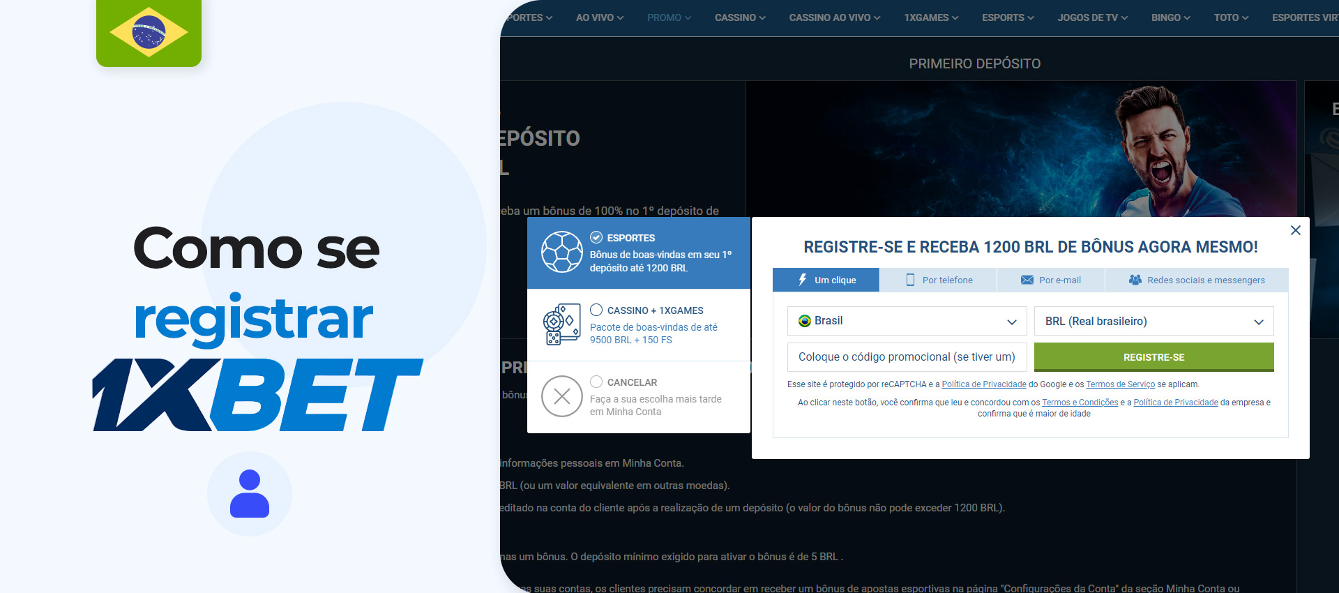 1xBet – Apostas Esportivas e Cassino Online no Brasil