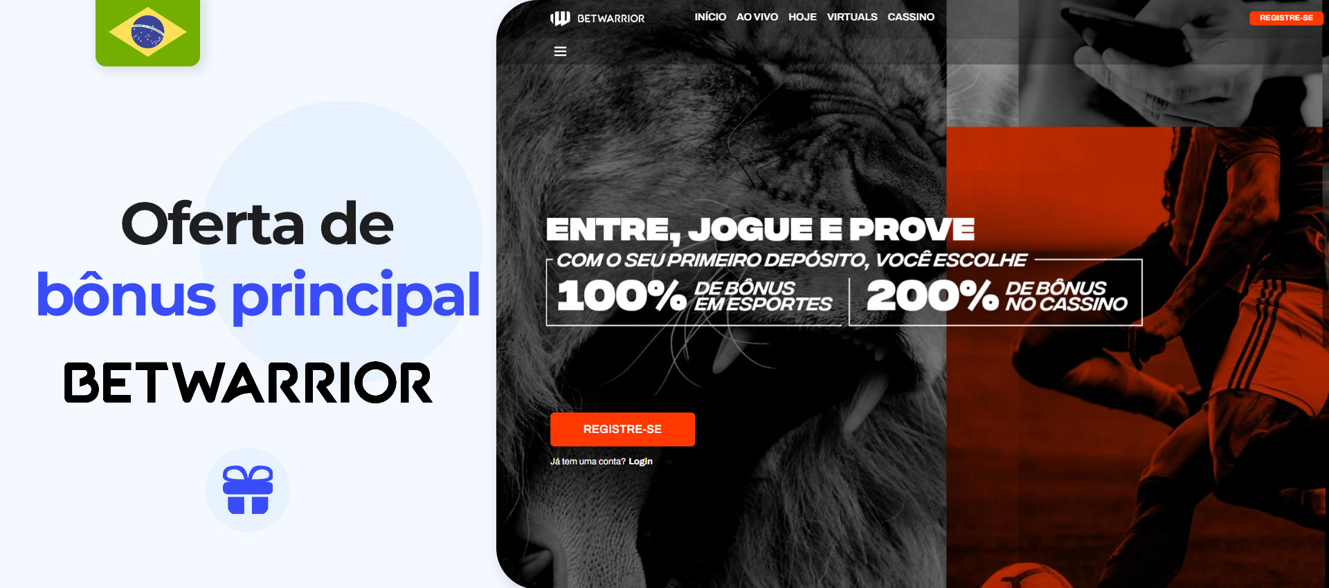 codigo de bono betwarrior