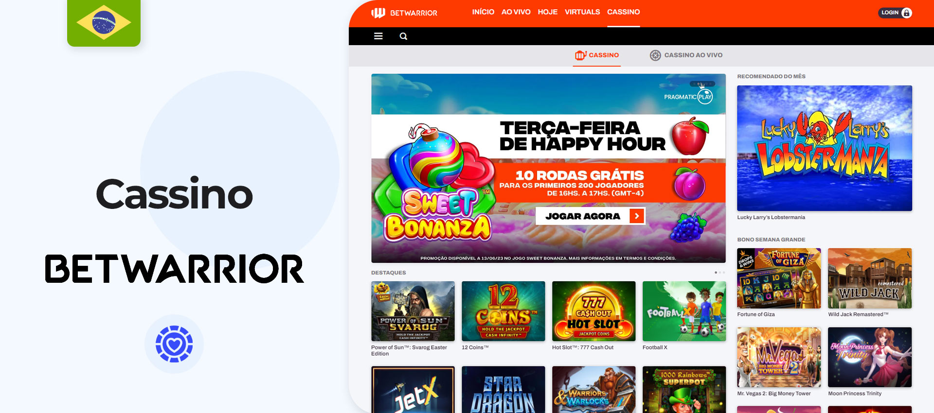 app movil betwarrior