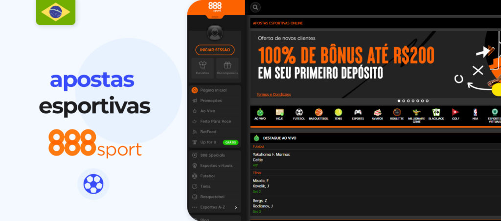 Análise das melhores apostas esportivas da casa de apostas 888sport no Brasil