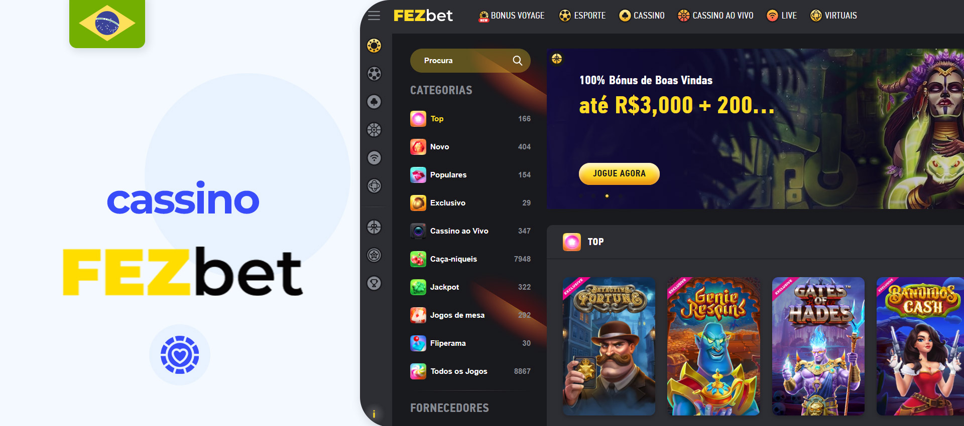 Fezbet é confiável - bônus de 100% até R$ 700 | Brasil