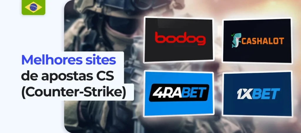 Quais são as melhores casas de apostas para apostas em Counter-Strike?