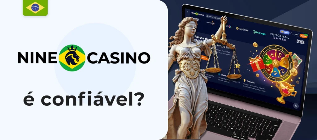 É possível confiar no Nine Casino no Brasil?